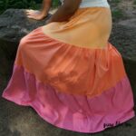 DIY Stoffe Outfit - Stufenrock Stinya