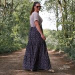 DIY Stoffe Outfit - Stufenrock Stinya