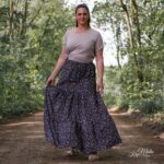 DIY Stoffe Outfit - Stufenrock Stinya