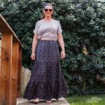 DIY Stoffe Outfit - Stufenrock Stinya