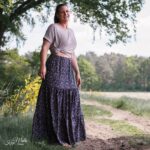 DIY Stoffe Outfit - Stufenrock Stinya