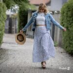 DIY Stoffe Outfit - Stufenrock Stinya