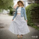 DIY Stoffe Outfit - Stufenrock Stinya