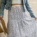 DIY Stoffe Outfit - Stufenrock Stinya