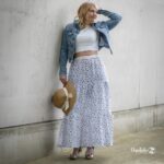 DIY Stoffe Outfit - Stufenrock Stinya