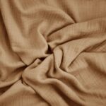Musselin Helles - Teddybraun