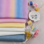 DIY Stoffe Mix - Knöpfe - Label - Garne