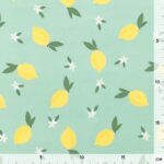 Badestoff - LSF 50 - Zitronen - Helles Altmintgrün