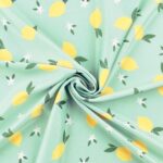 Badestoff - LSF 50 - Zitronen - Helles Altmintgrün