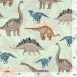 Badestoff - LSF 50 - Dinos - Earth Green