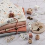 DIY Stoffe Mix - Kordel - Kordelstopper - Label - Stempel