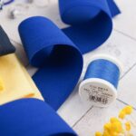 DIY Stoffe Mix - Gummiband - Garn