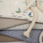 DIY Stoffe Mix - Musselin - Kordel