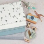 DIY Stoffe Mix - Label - Stempelset - Garn