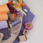 DIY Stoffe Mix - Stempelset - Garne - Gummiband