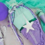 DIY Stoffe- Inspiration - Schultüte Meerjungfrau - Bastelvorlage