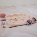 DIY Stoffe - Inspiration - Kosmetiktasche - Paket - Lachs-Altrosa Leinen