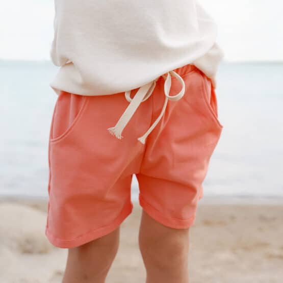 DIY Stoffe Outfit - Shorts Ben 2.0 - Shirt Finn - Kordel