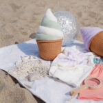 DIY Stoffe Outfit - Shorts Ben 2.0 - Shirt Finn - Softeis - Kissen