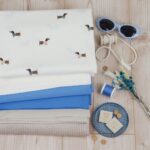 DIY Stoffe Mix - Garn - Label -Knöpfe