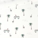 Single Jersey – Holiday Mood – Cremeweiß