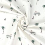 Single Jersey – Holiday Mood – Cremeweiß