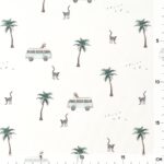 Single Jersey – Holiday Mood – Cremeweiß