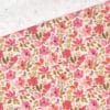 Single Jersey – Pink & Red Flowers – Zartes Puder