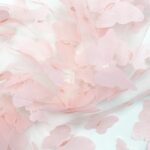 Tüllstoff – Schmetterlinge – Zartrosa