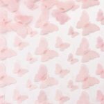 Tüllstoff – Schmetterlinge – Zartrosa