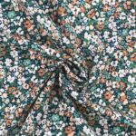 Viskose – Flowers – Salbei & Blush