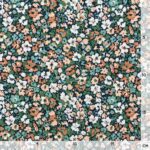 Viskose – Flowers – Salbei & Blush