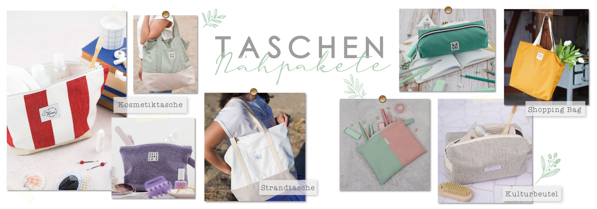 Taschen Nähpakete