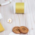 DIY Stoffe Mix - Garn - Knöpfe