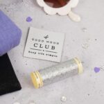 DIY Stoffe Mix - Label - Garn