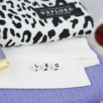 DIY Stoffe Mix - Buchstaben Perlen - Label