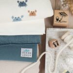 DIY Stoffe Mix - Label - Kordel - Stempelset