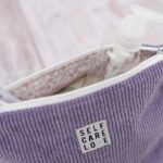 DIY Stoffe - Inspiration - Kosmetiktasche - Paket - Lavendel Cord