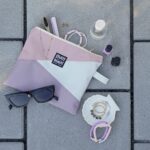 DIY Stoffe - Inspiration - Kosmetiktasche Geometrisch