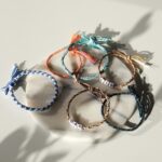 DIY Stoffe Inspiration - Freundschaftsbänder - Buchstabenperlen - Sticktwist