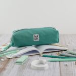 DIY Stoffe Inspiration - Stiftemappe – Paket – Dunkles Aquamarin