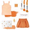 Moodboard Orange