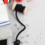 DIY Stoffe Mix - Kordel - Buchstabenperlen