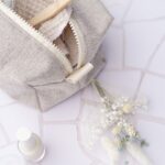 DIY Stoffe Inspiration - Kulturbeutel – Paket – Sand Beige Melange