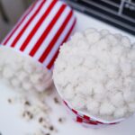Diy Stoffe Inspiration - Popcorn - Paket Rot Weiss - Streifen