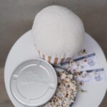 Diy Stoffe Inspiration - Popcorn - Paket Zimt Weiss - Streifen - Softeis