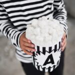 Diy Stoffe Inspiration - Popcorn - Paket Streifen Schwarz /Weiss - Pantomime