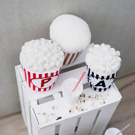 DIY Stoffe Inspiration - Popcorn - Pakete