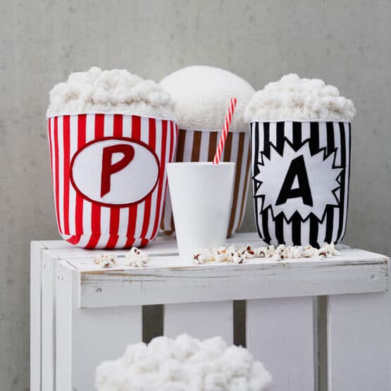 DIY Stoffe Inspiration - Popcorn - Pakete