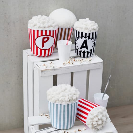 DIY Stoffe Inspiration - Popcorn - Pakete